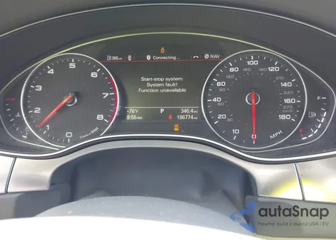 2014 Audi A6 3.0T Premium Plus from USA, damaged, VIN WAUHGAFC2EN054767